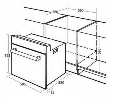 Духовой шкаф KUPPERSBERG SD 693 C Bronze