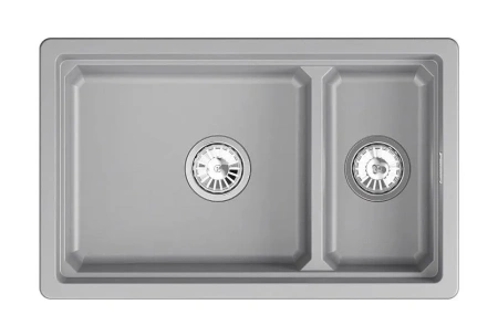 Кухонная мойка GRANULA KS-7304iU алюминиум