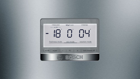 Холодильник Bosch KGF39PI45 серебристый — фото