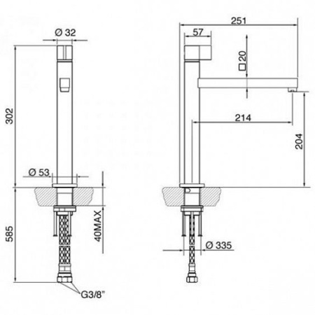 Смеситель SMEG ml19-cr