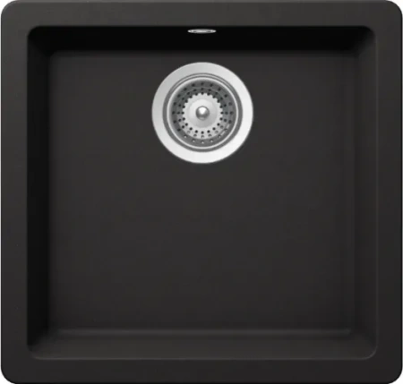 Кухонная мойка SCHOCK Quadro 50U Cristalite неро