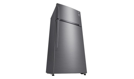 Холодильник LG GN-H702HMHZ серебристый
