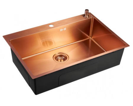 Кухонная мойка EMAR EMB-125A PVD Nano Coppery