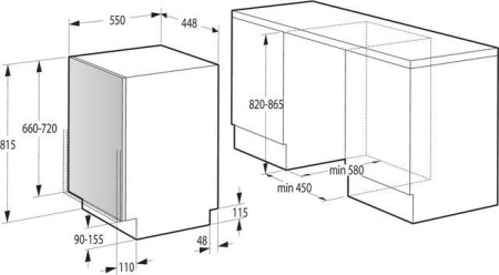 Посудомоечная машина Gorenje GV52011