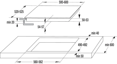 Варочная панель GORENJE ECT643INB