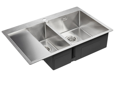 Кухонная мойка PAULMARK Union PM537851-BSR