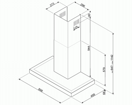 Вытяжка SMEG KS9500XE