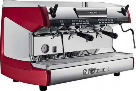 Кофемашина NUOVA SIMONELLI Aurelia II Vol 2Gr red