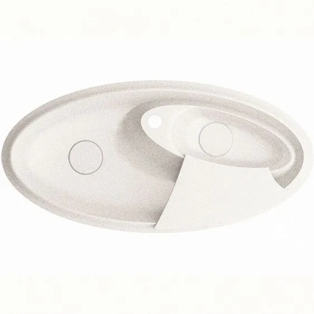 Кухонная мойка MARMORIN SILVANUS WHITE 500 113 006 белый