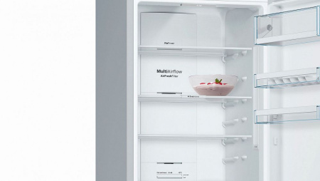 Холодильник Bosch KGN39ML3B серебристый