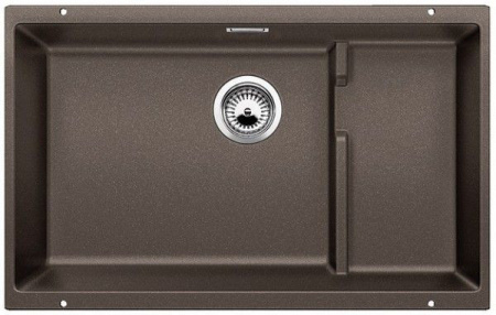 Кухонная мойка BLANCO SUBLINE 700-U Level SILGRANIT кофе с отв.арм. InFino (арт.523547)