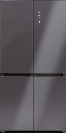 Холодильник LEX LCD505 steel skin Cross Door