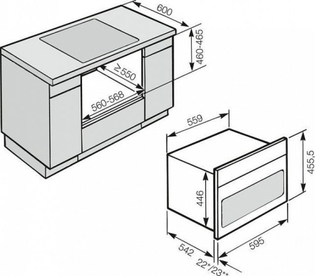 Духовой шкаф MIELE h 5040 bm bk