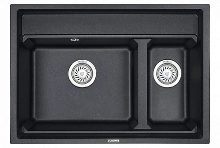 Кухонная мойка GRANULA KS-7302 шварц