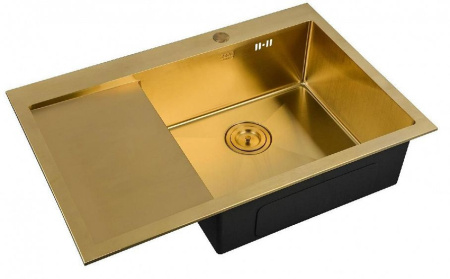 Кухонная мойка  ZORG SZR-7851-R BRONZE