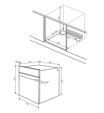 Духовой шкаф KUPPERSBERG HO 606 Black