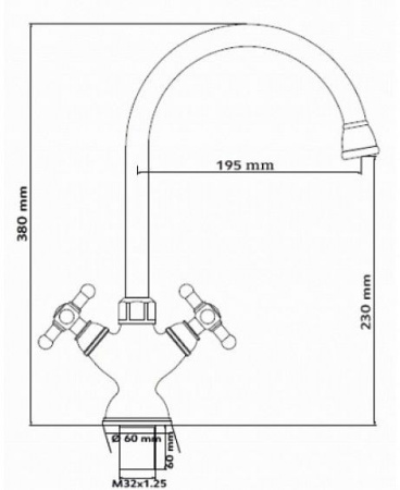 Смеситель Seaman Eco Koblenz SSN-2135R