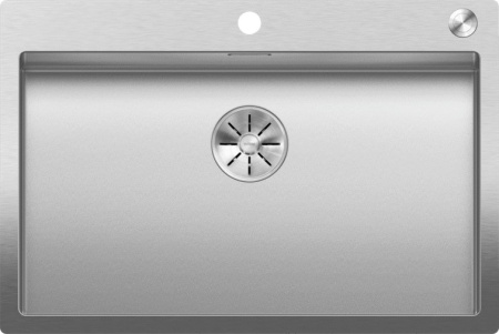 Кухонная мойка BLANCO CLARON 700-IF/A Durinox® отводная арматура InFino®нержавеющая сталь Durinox 523394