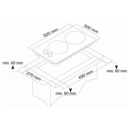 Варочная поверхность SIMFER H30N20W470