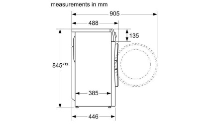 Стиральная машина BOSCH WHA222XYBL