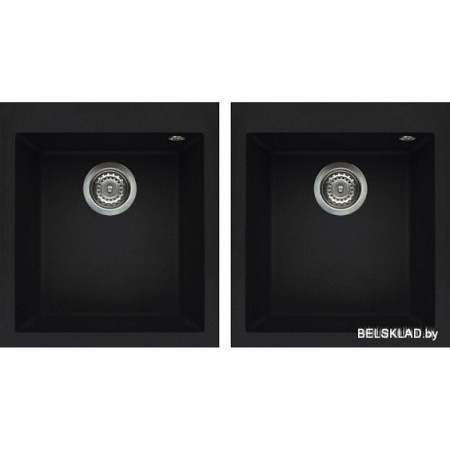 Кухонная мойка ELLECI Quadra 200 Black K86