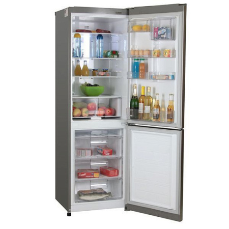 Холодильник LG GA-M409SARA серебристый