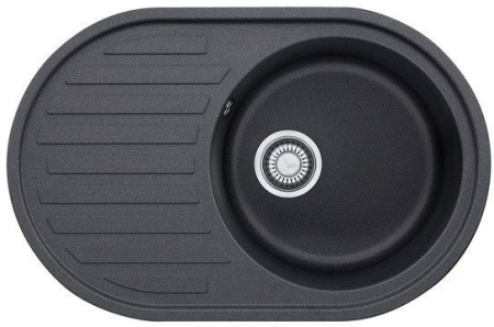 Мойка FRANKE 114.0359.972 FRANKE ROG 611 3.5",оникс,  стоп-вент