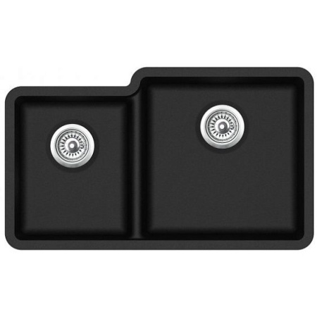 Кухонная мойка AQUASANITA Arca SQA230RW (black metallic 601)