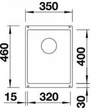 Кухонная мойка BLANCO SUBLINE 320-U кофе 523415
