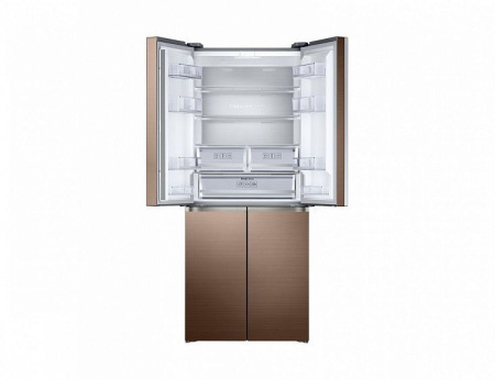 Холодильник Samsung RF50K5960DP бронзовый