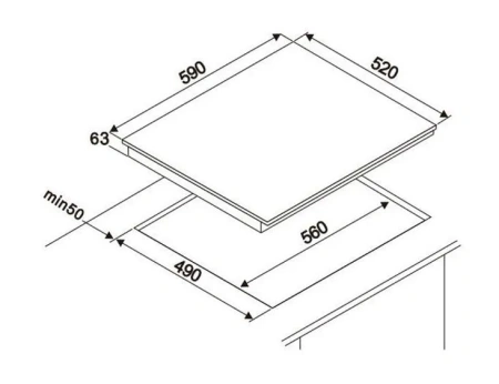 Варочная поверхность DELONGHI ELETTRA 4B0P CR