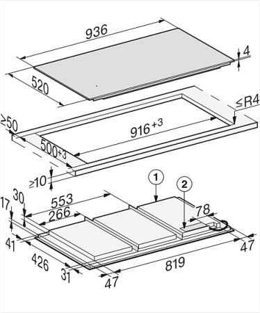 Варочная поверхность MIELE KM 7697 FL
