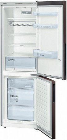 Холодильник Bosch KGV36VD32S коричневый