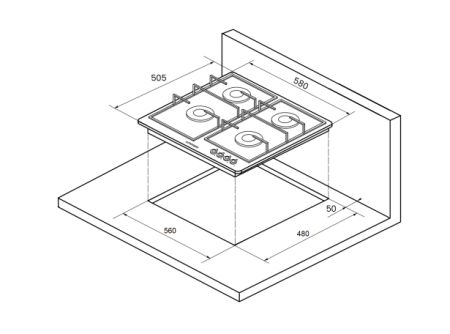 Поверхность KUPPERSBERG fv 6 tgrz ant bronze