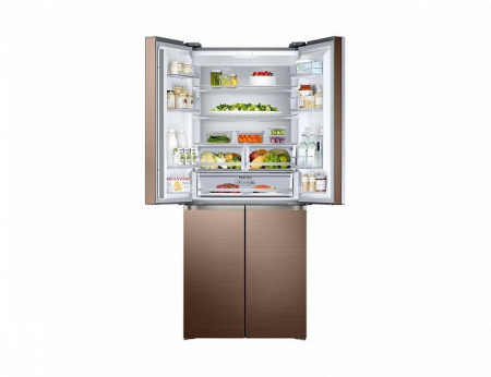 Холодильник Samsung RF50K5960DP бронзовый