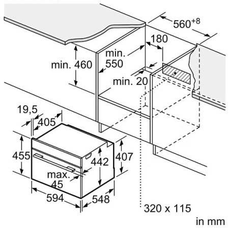 Духовой шкаф BOSCH CMG656RS1I