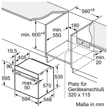 Духовой шкаф BOSCH HBG4795B7