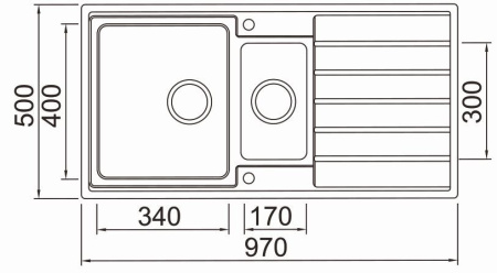 Мойка Seaman Eco Roma SMR-9750B.B