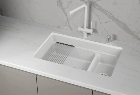 Кухонная мойка GRANULA KS-7304iU арктик