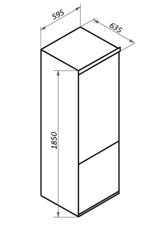 Холодильник MAUNFELD MFF185NFS