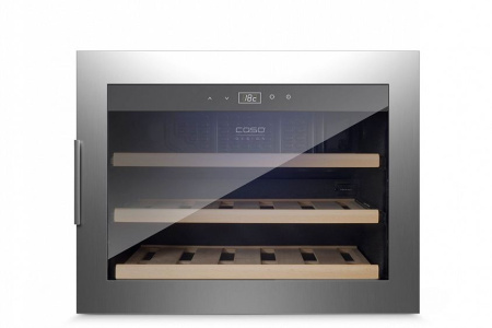 Встраиваемый винный шкаф CASO WineSafe 18 EB inox