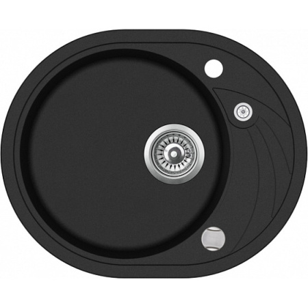 Кухонная мойка AQUASANITA Clarus SR102AW (black metallic 601)
