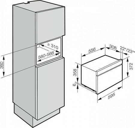 Встраиваемая пароварка Miele DG 6030