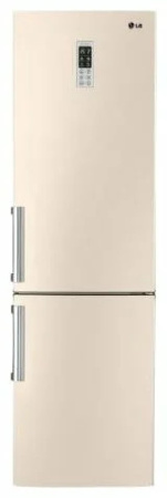 Холодильник LG GW-B429BEQW бежевый — фото