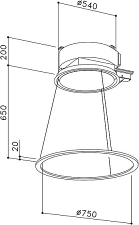 Вытяжка SIRIUS SLT 973 HALO LIGHT