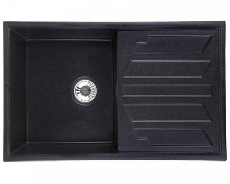 Кухонная мойка GRANULA GR-8002 черный