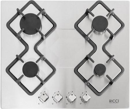 Газовая варочная панель Ricci RGN-KA4009IX