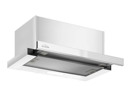 Вытяжка ELIKOR Slide Glass 50П-1000 белый/белый