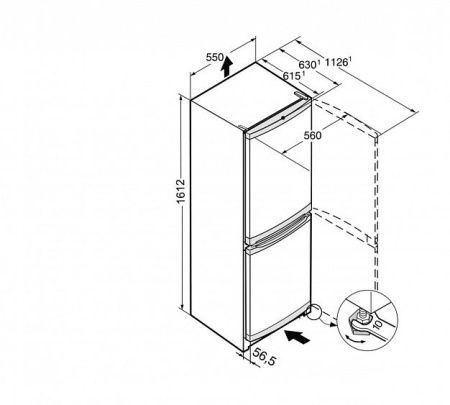 Холодильник LIEBHERR CUkw 2831
