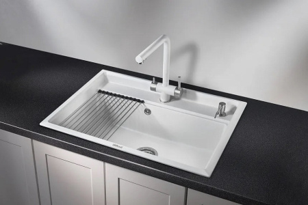 Кухонная мойка GRANULA KS-7301 арктик